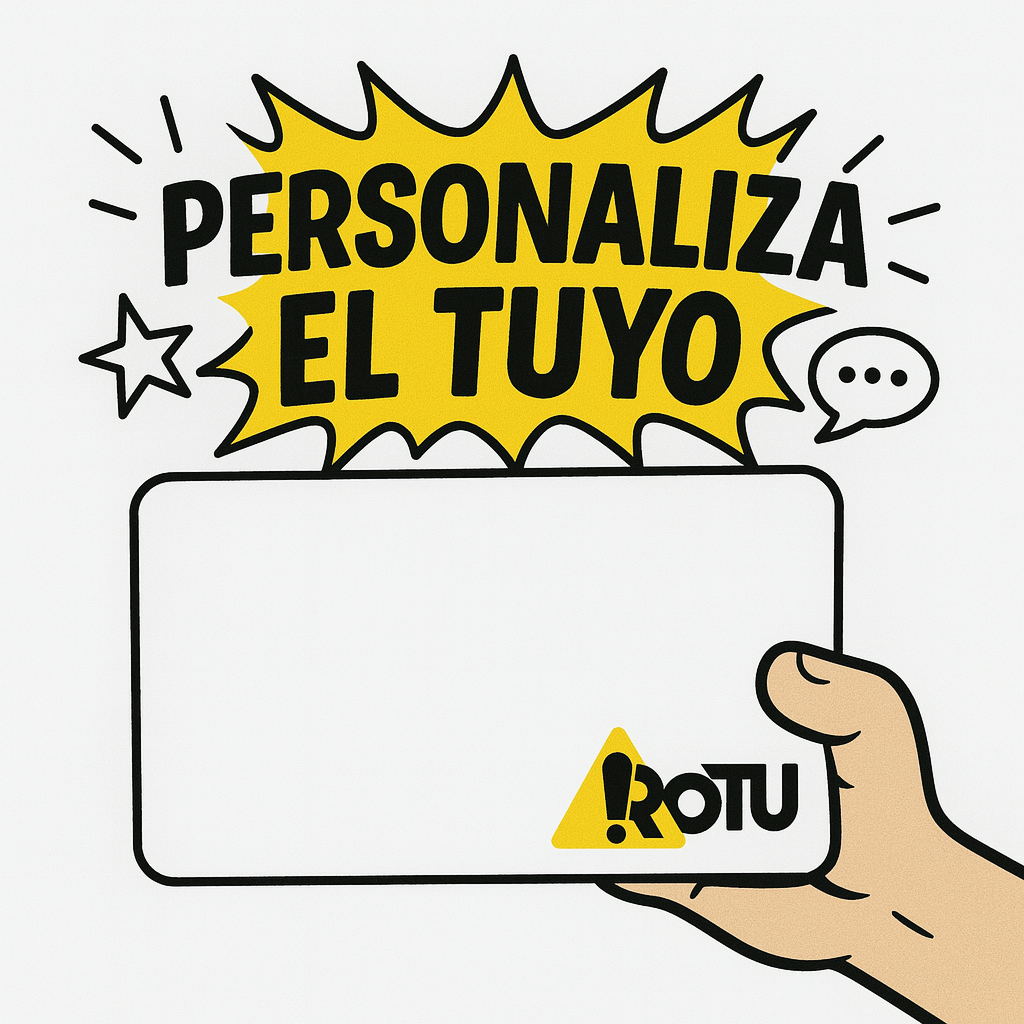 Tu rótulo personalizado en minutos.