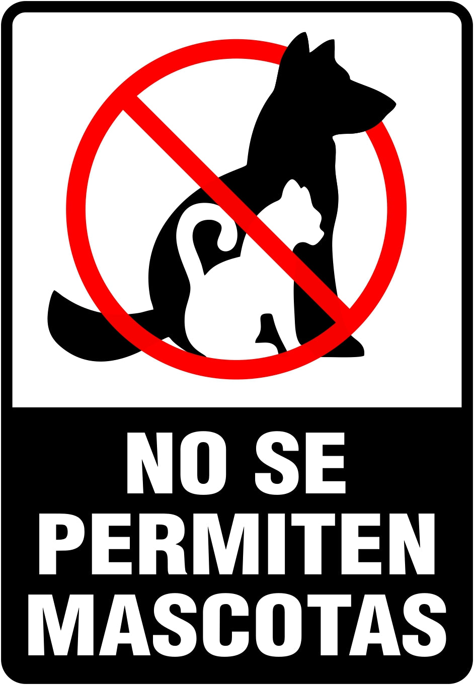 No mascotas / No pets allowed