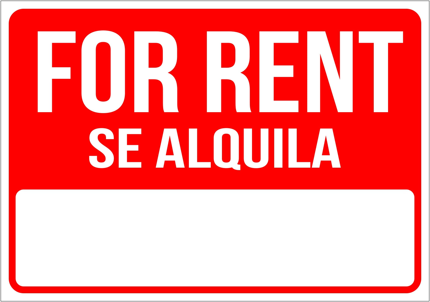 Se Alquila - For Rent